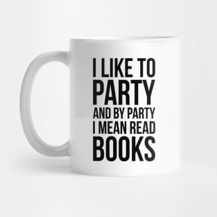 Bookworm humor funny nerd geek Mug